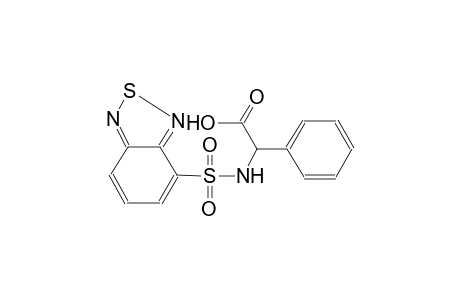 [(2,1,3-Benzothiadiazol-4-ylsulfonyl)amino](phenyl)acetic acid