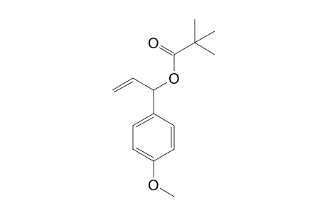 1-(4-Methoxyphenyl)-2-propenyl pivalate