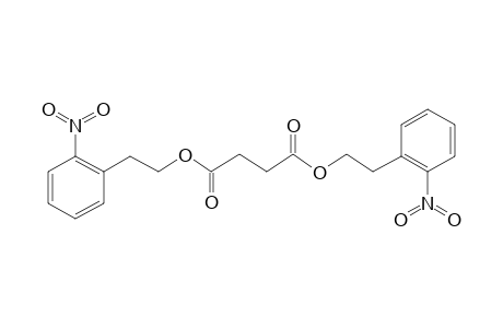 Succinic acid, di(2-nitrophenethyl) ester