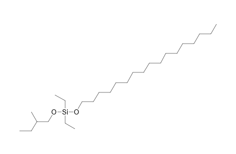 Silane, diethylheptadecyloxy(2-methylbutoxy)-