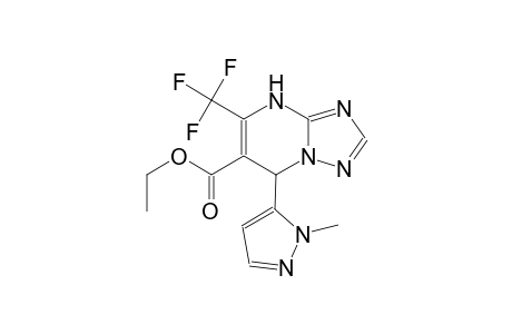 ethyl 7-(1-methyl-1H-pyrazol-5-yl)-5-(trifluoromethyl)-4,7-dihydro[1,2,4]triazolo[1,5-a]pyrimidine-6-carboxylate