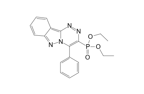 4-PHENYL-[1,2,4]-TRIAZINO-[4,3-B]-INDAZOL-3-YL-PHOSPHONIC-ACID-DIETHYLESTER