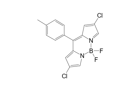 2,6-DICHLORO-4,4-DIFLUORO-8-(4-TOLYL)-4-BORA-3A,4A-DIAZA-S-INDACENE