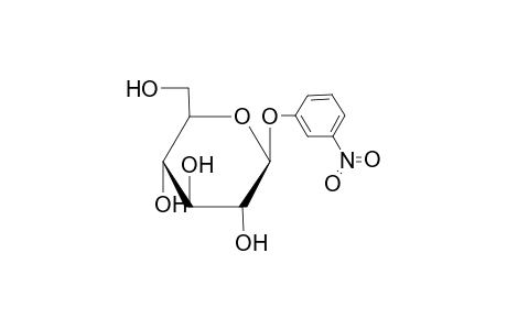 2-Hydroxymethyl-6-(3-nitro-phenoxy)-tetrahydro-pyran-3,4,5-triol