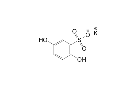 2,5-dihydroxybenzenesulfonic acid, monopotassium salt