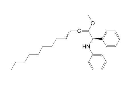 N-(2-Methoxy-1-phenyltrideca-2,3-dien-1-yl)aniline