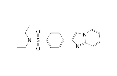 N,N-diethyl-4-imidazo[1,2-a]pyridin-2-ylbenzenesulfonamide