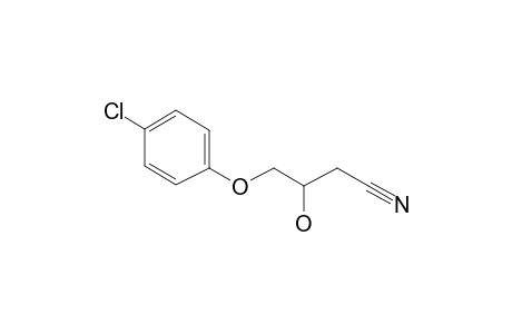 Butanenitrile, 4-(4-chlorophenoxy)-3-hydroxy-