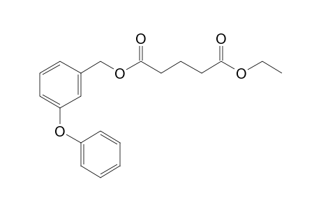 Glutaric acid, ethyl 3-phenoxybenzyl ester