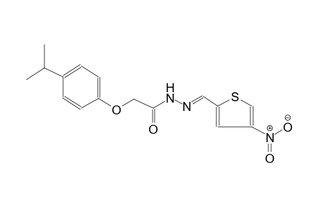 acetic acid, [4-(1-methylethyl)phenoxy]-, 2-[(E)-(4-nitro-2-thienyl)methylidene]hydrazide