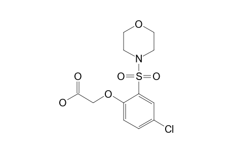 [4-chloro-2-(morpholinosulfonyl)phenoxy]acetic acid