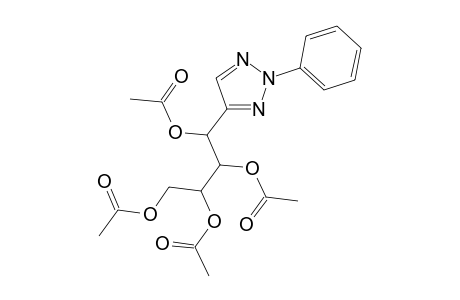 1,2,3,4-Butanetetrol, 1-(2-phenyl-2H-1,2,3-triazol-4-yl)-, tetraacetate (ester), [1R-(1R*,2S*,3R*)]-