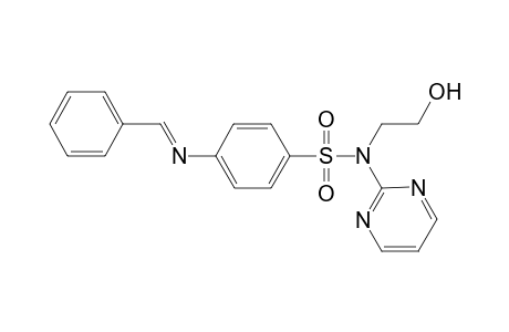 2-{N-[4-N'-(Benzylideneamino)phenylsulfonyl]-N-(2-hydroxyethyl)amido}pyrimidine