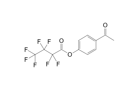 4-Acetylphenyl 2,2,3,3,4,4,4-heptafluorobutanoate