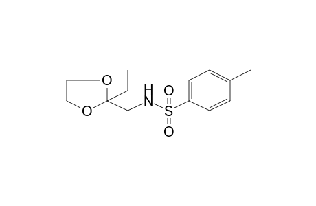 N-(2-Ethyl[1,3]dioxolan-2-ylmethyl)-4-methylbenzenesulfonamide