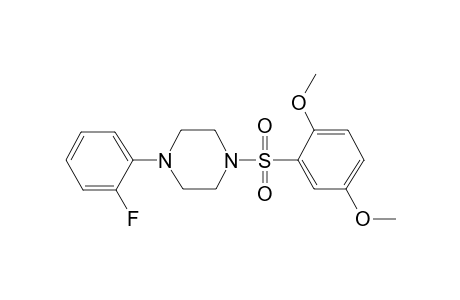 Piperazine, 1-(2,5-dimethoxybenzenesulfonyl)-4-(2-fluorophenyl)-