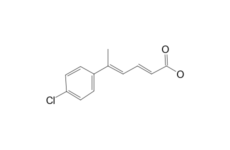 5-[p-Chlorophenyl]sorbic acid