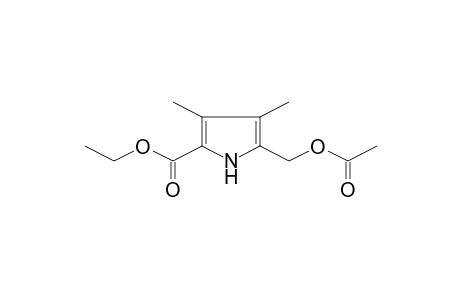 Ethyl 5-[(acetyloxy)methyl]-3,4-dimethyl-1H-pyrrole-2-carboxylate