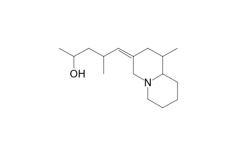 7-Methyl-9-(2'-methyl-4'-hydroxypentylidene)-1-azabicyclo[4.4.0]decane