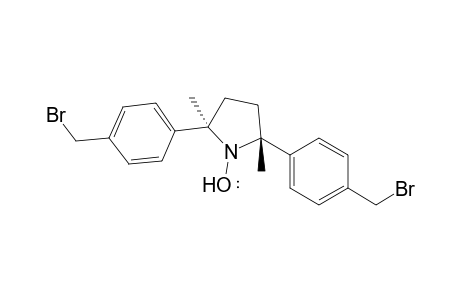 2,5-trans-Bis(4-bromomethylphenyl)-2,5-dimethylpyrrolidin-1-yloxyl radical