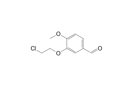 3-(2-Chloroethoxy)-4-methoxybenzaldehyde