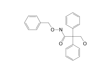 N-(benzyloxy)-2,2-diphenylhydracrylamide