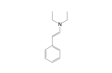 (E)-N-(2-Phenylethenyl)-diethylamine