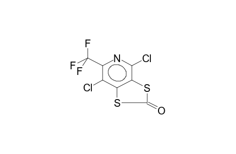 4,7-DICHLORO-6-TRIFLUOROMETHYL-1,3-DITHIOLO-[4.5-C]-PYRIDINE-2-ONE