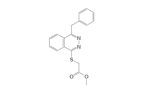 [(4-BENZYL-1-PHTHALAZINYL)THIO]ACETIC ACID, METHYL ESTER