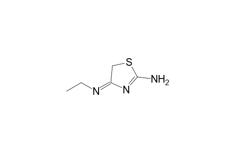 (4-ethylimino-2-thiazolin-2-yl)amine