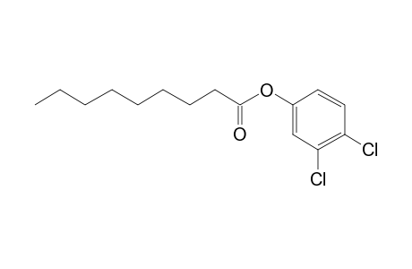 Nonanoic acid, 3,4-dichlorophenyl ester