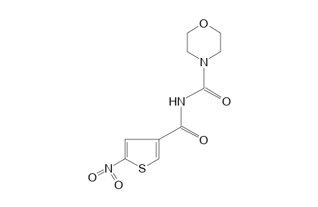 N-(5-nitro-3-thenoyl)-4-morpholinecarboxamide