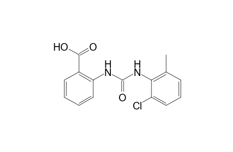 o-[3-(6-chloro-o-tolyl)ureido]benzoic acid