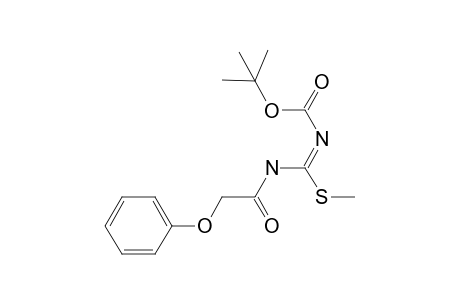 N-Tert-butoxycarbonyl-N'-(2-phenoxyacetyl)-S-methylisothiourea