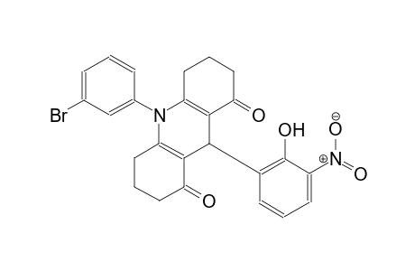 10-(3-bromophenyl)-9-(2-hydroxy-3-nitrophenyl)-3,4,6,7,9,10-hexahydro-1,8(2H,5H)-acridinedione