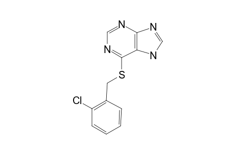 2-Chlorobenzyl 7H-purin-6-yl sulfide