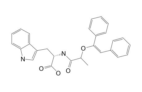 N-1-[(E)-stilbenyloxy]ethylcarbonyltryptophan