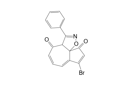 8-Bromo-3a,10a-dihydro-3-phenylazulenequinono[4,3a-d]isoxazol-4,10-dione