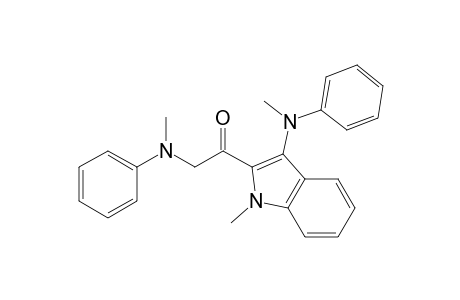 1-METHYL-2-(N-METHYL-N-PHENYLGLYCYL)-3-(N-METHYLANILINO)-INDOLE