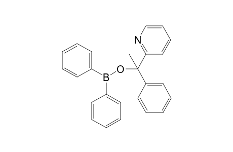 Diphenylborinic acid, ester with a-methyl-a-phenyl-2-pyridinemethanol