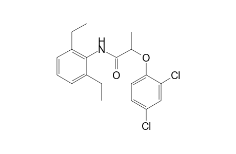 2-(2,4-dichlorophenoxy)-2',6'-diethylpropionanilide