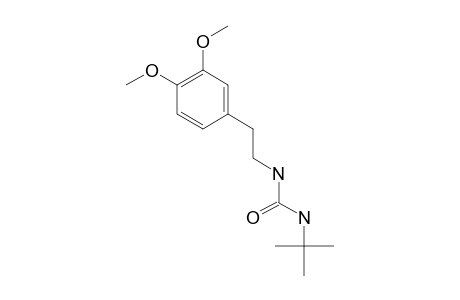 1-tert-butyl-3-(3,4-dimethoxyphenethyl)urea