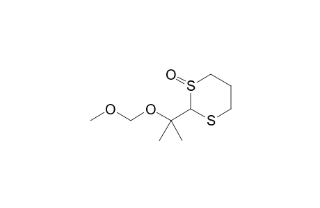 2-[1-Methyl-1-(methoxymethoxy)ethyl]-1,3-dithiane 1-oxide