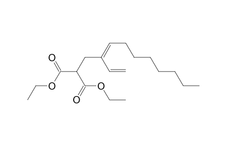 Diethyl 2-(2-vinyl-2-decenyl)propanedioate