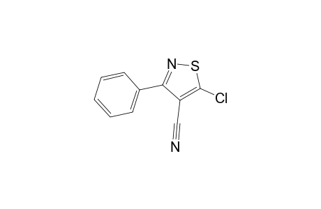 4-Isothiazolecarbonitrile, 5-chloro-3-phenyl-