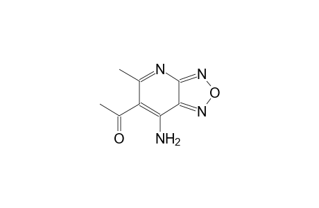 1-(7-amino-5-methyl-furazano[3,4-e]pyridin-6-yl)ethanone