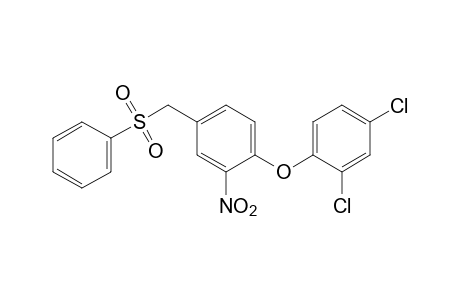 2,4-dichlorophenyl 2-nitro-alpha-(phenylsulfonyl)-p-tolyl ester