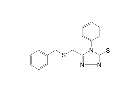 4H-1,2,4-Triazole-3-thiol, 5-benzylthiomethyl-4-phenyl-