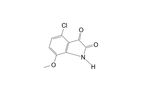 4-chloro-7-methoxylindole-2,3-dione