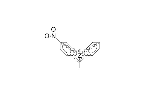 4-Nitrophenyl-phenyl-methyl-carbenium cation